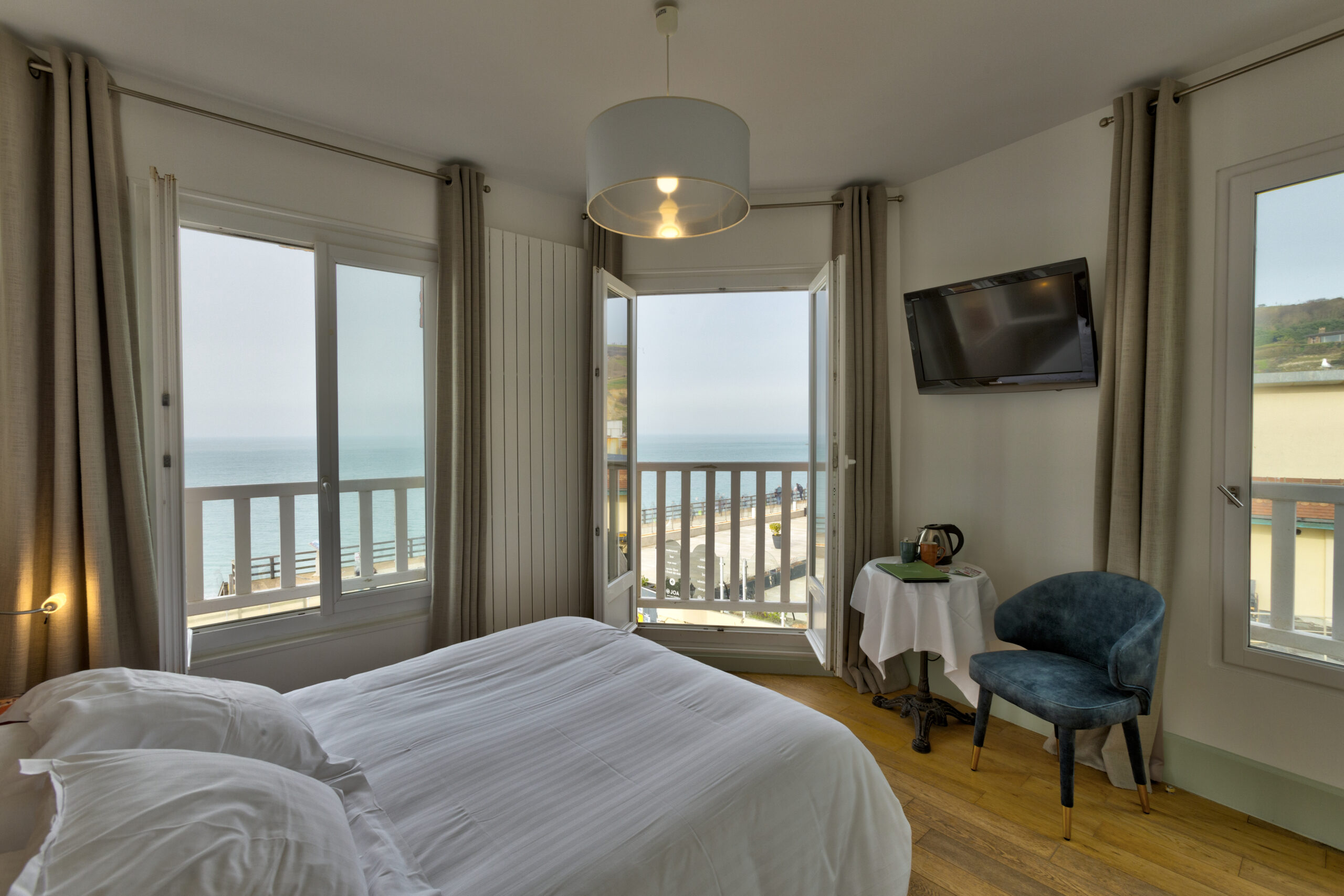 Etretat hôtel chambre vue mer